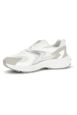 Sneakers bianche in tessuto 3BF137375-2T2L Discount