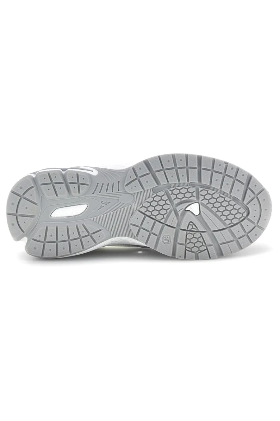Sneakers bianche in tessuto 3BF137375-2T2L Discount