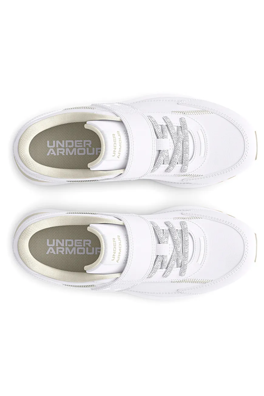 Sneakers bianche leggere con suola in gomma Under Armour Essential Runner