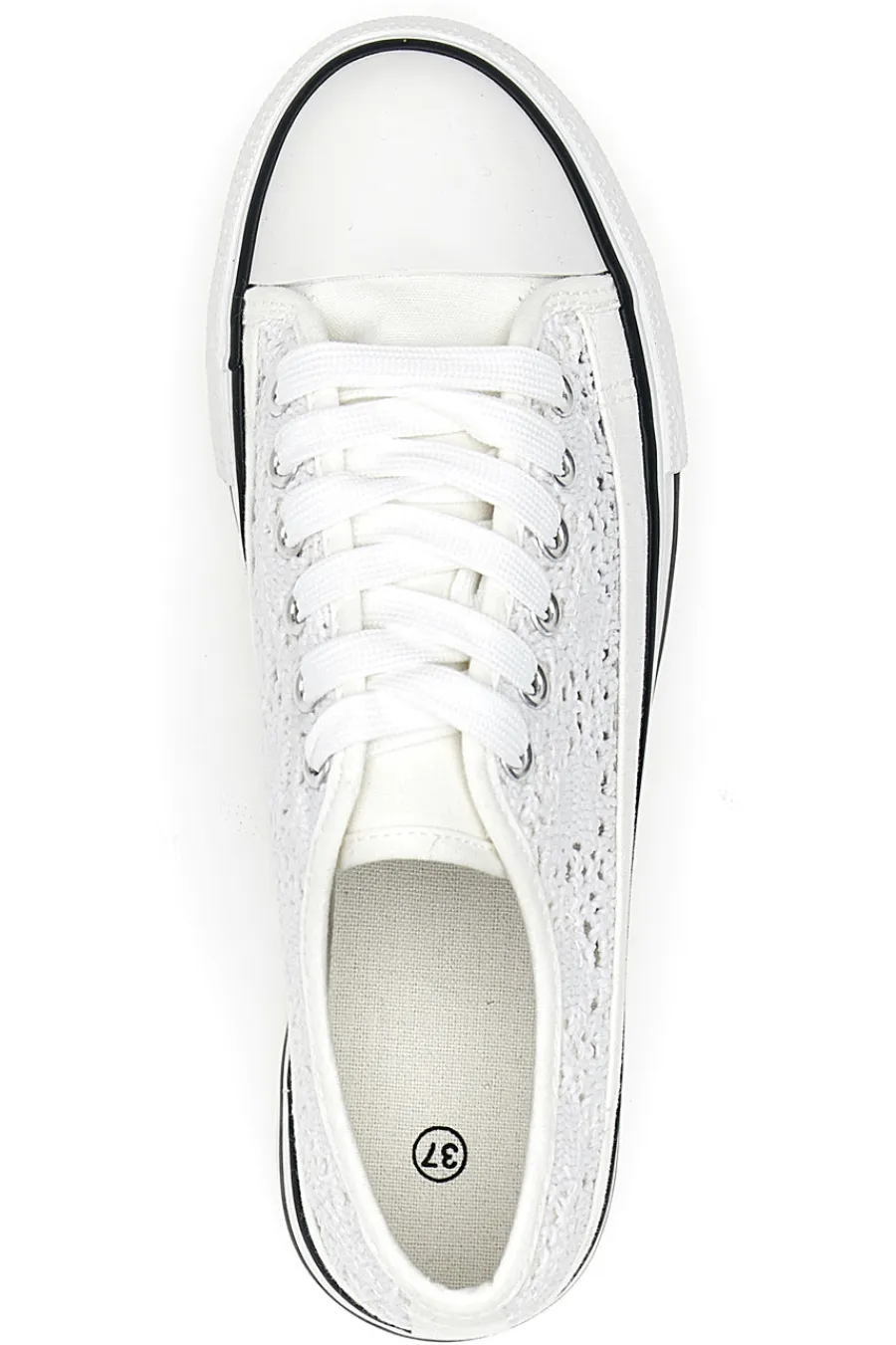Sneakers bianche platform con dettagli a contrasto E108-ENERGY Sale