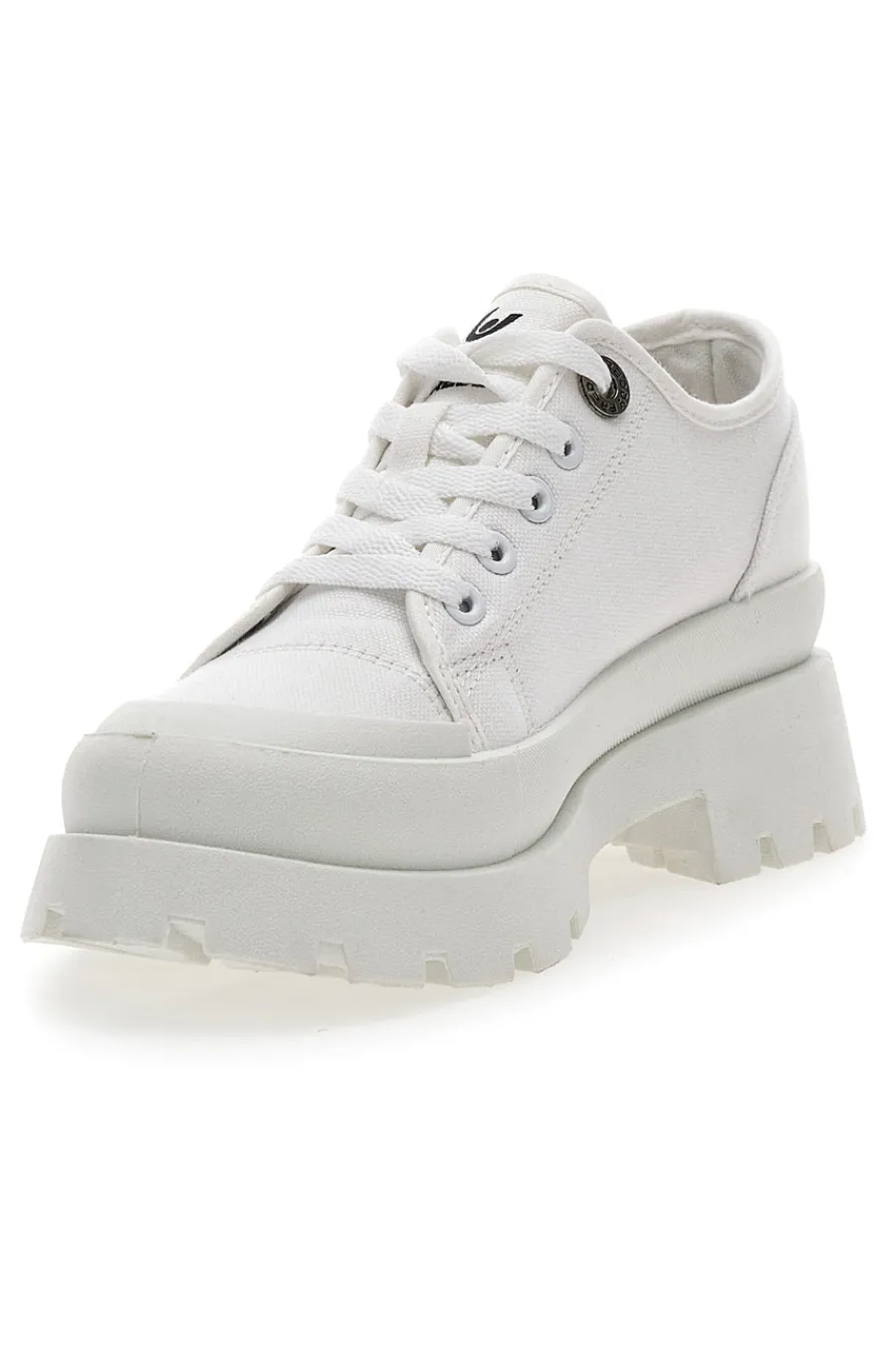 Sneakers Bianche Platform da Donna 7603-FREDDY Outlet