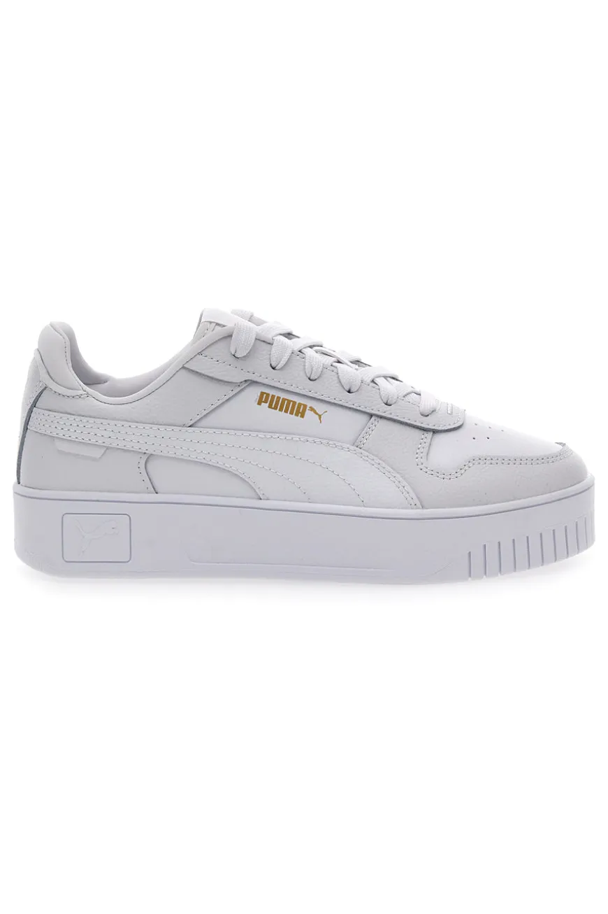 Sneakers Bianche Platform Puma Carina Street JR