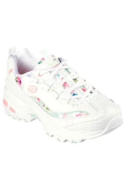Sneakers Bianche D'Lites Blooming Fields-SKECHERS Discount