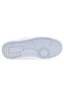 Sneakers bianche total white con logo Champion RD18 LOW B GS