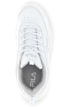 Sneakers bianco con platform e inserti olografici Skye ZP Wmn-FILA New