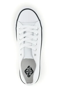 Sneakers in tela stringate basse 8011-2T2L Outlet