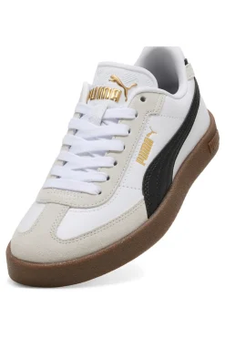 Sneakers bianco pelle Club II Eva Jr-PUMA Discount