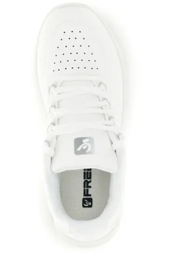 Sneakers bianco suola dentellata S26107FY7665-FREDDY Outlet