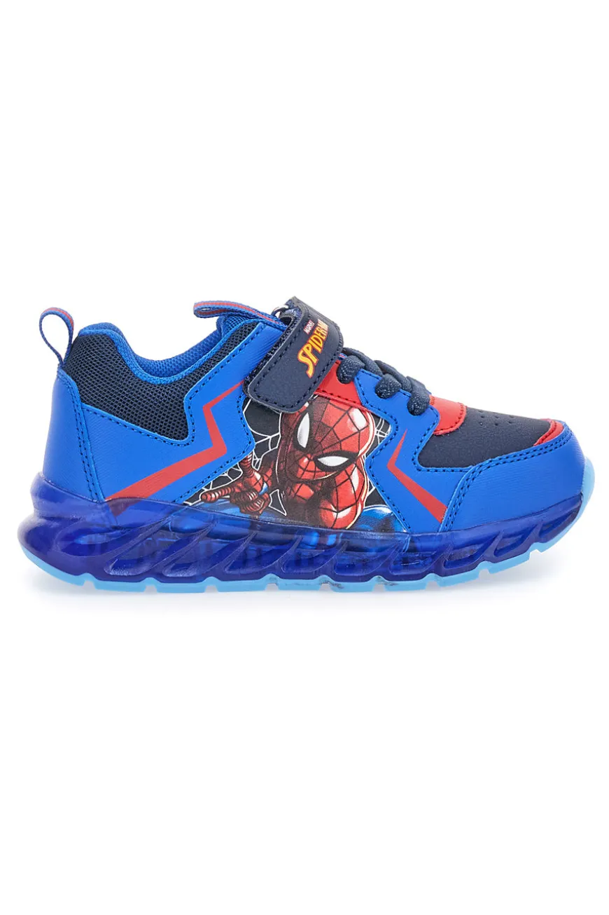 Sneakers blu con luci Spiderman R1310629S
