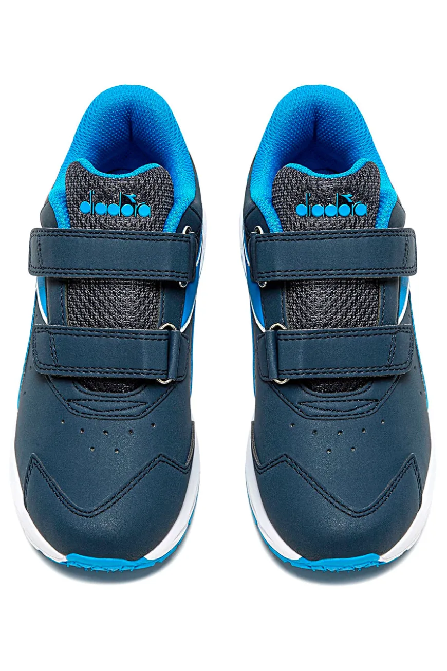 Sneakers Blu Con Strappi in Velcro DIADORA FALCON 4 SL JR V