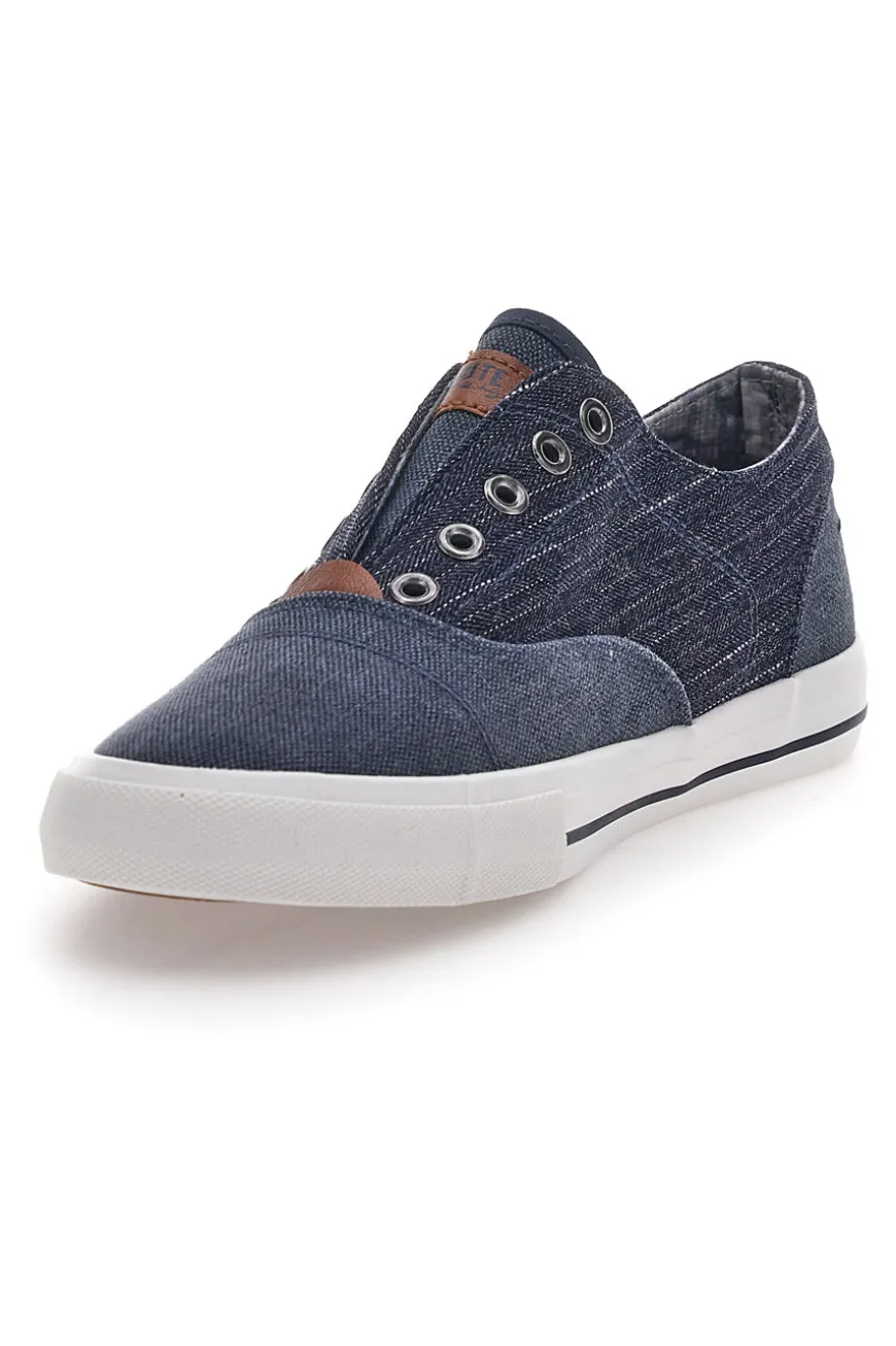 Sneakers Blu Jeans Slip-On Senza Lacci Route 66 01819