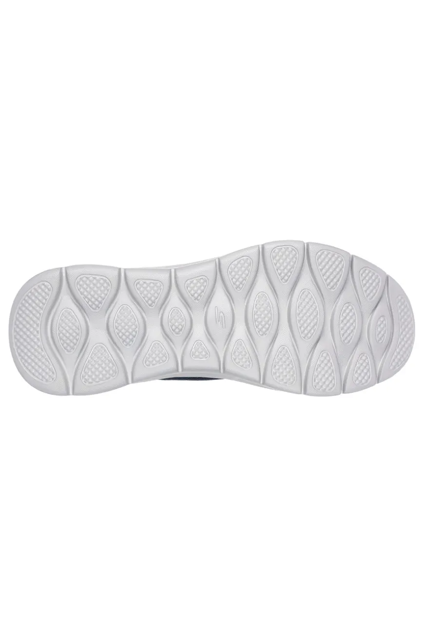 Sneakers blu slip-ins ammortizzate Skechers Go Walk Flex Hands Up