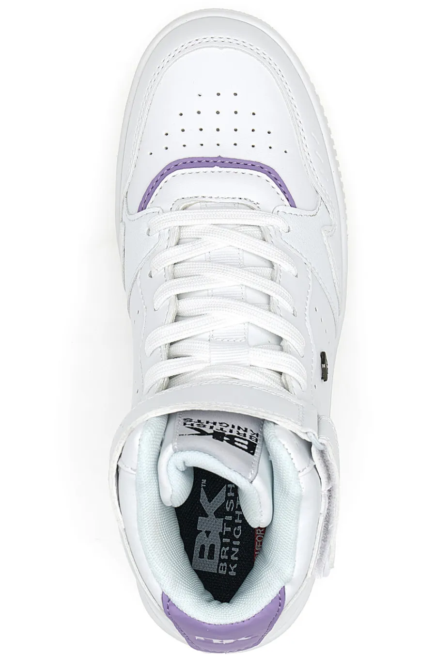 Sneakers Aura Mid Bianche-BRITISH KNIGHTS Discount