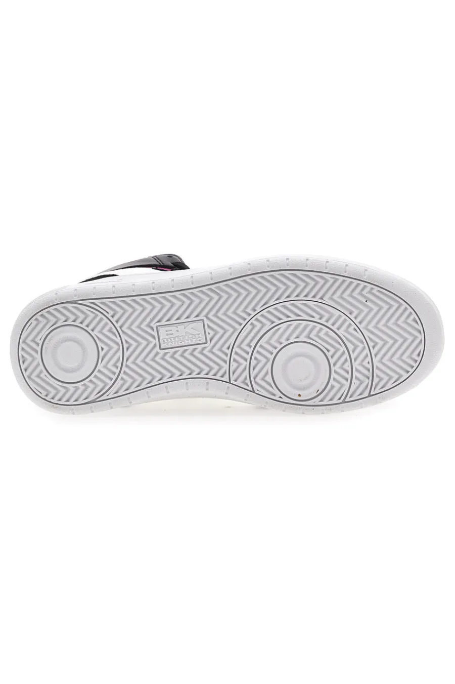 Sneakers Noors Mid Nere-Bianche-BRITISH KNIGHTS Discount
