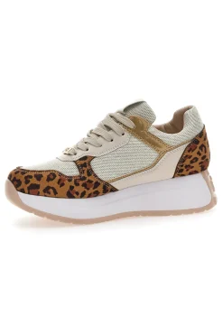 Sneakers Casual Leopardate 8411-LAURA BIAGIOTTI