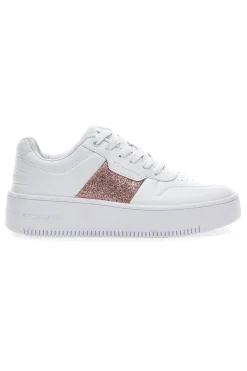 Sneakers Rebound Platform Sparkle Bianche-CHAMPION Clearance