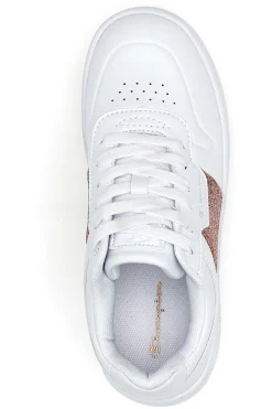 Sneakers Rebound Platform Sparkle Bianche-CHAMPION Clearance