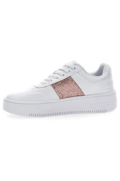 Sneakers Rebound Platform Sparkle Bianche-CHAMPION Clearance