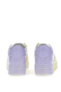 Sneakers con Flatform 015 Bianche-LANCETTI Discount