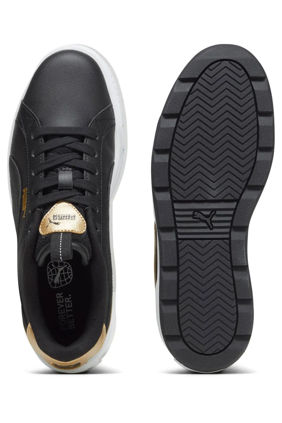 Sneakers con Flatform Karmen Pop-Up Metallics Nere-PUMA Best