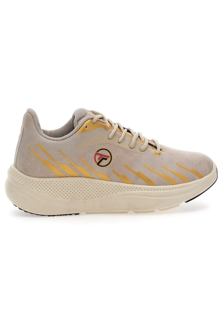 Sneakers Con Platform Beige 325302-THE FIRST