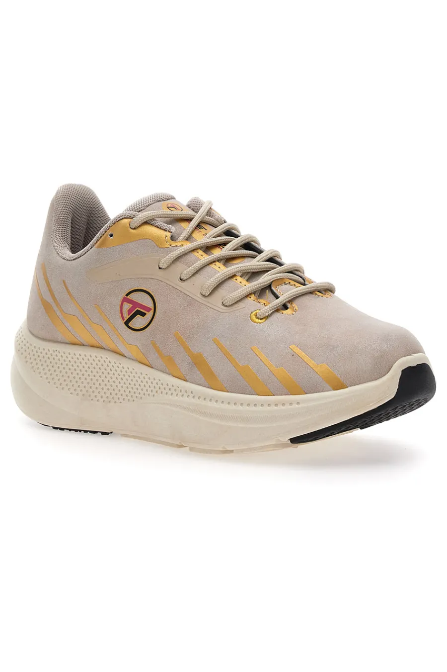 Sneakers Con Platform Beige 325302-THE FIRST