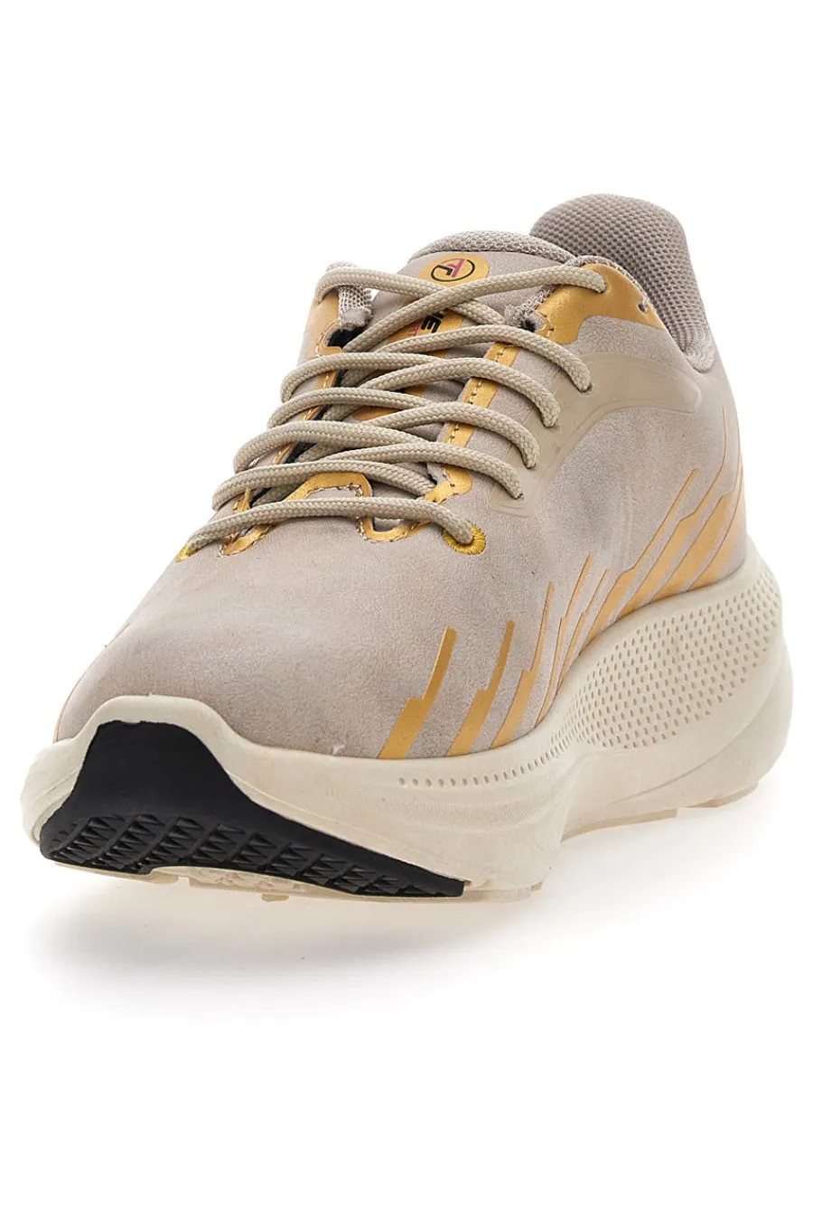 Sneakers Con Platform Beige 325302-THE FIRST