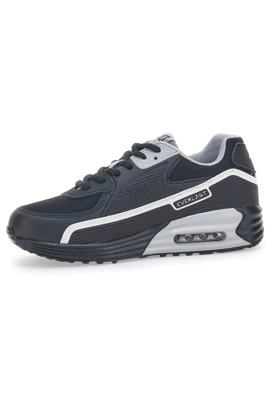 Sneakers con Platform Neri 810-EVERLAST Outlet