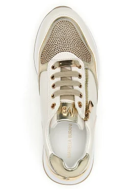 Sneakers con Strass Oro 50384-MARIELLA BURANI New