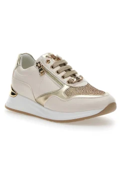 Sneakers con Strass Oro 50384-MARIELLA BURANI New