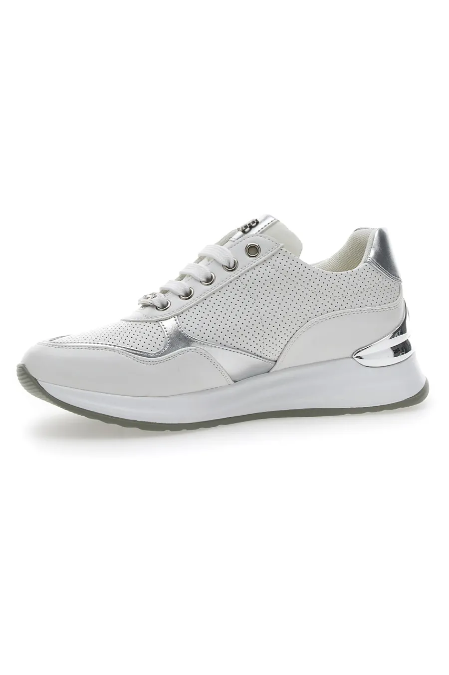 Sneakers con Zeppa Bianche 50384-MARIELLA BURANI Clearance