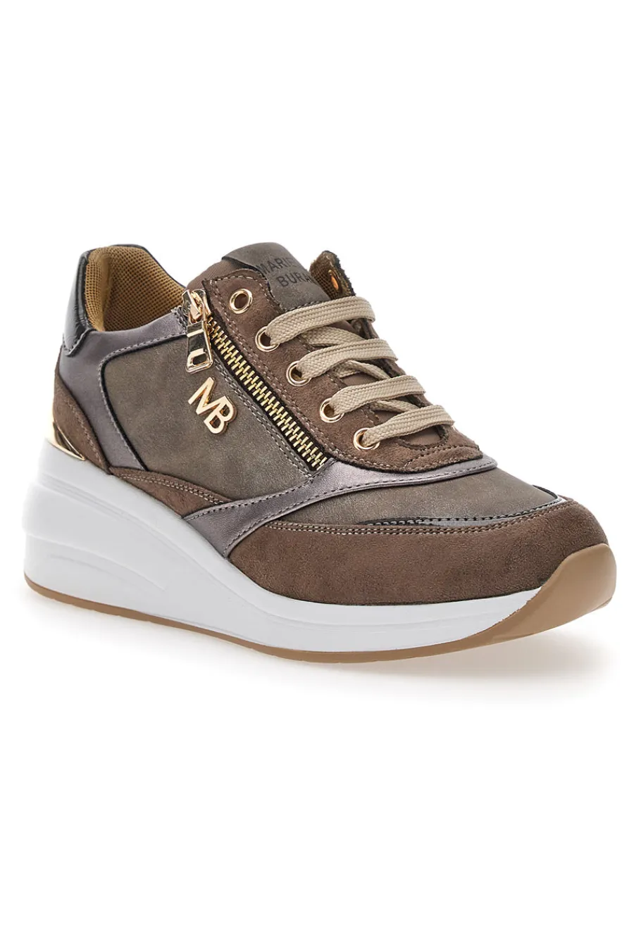 Sneakers con Zeppa marrone 50941623-MARIELLA BURANI Online