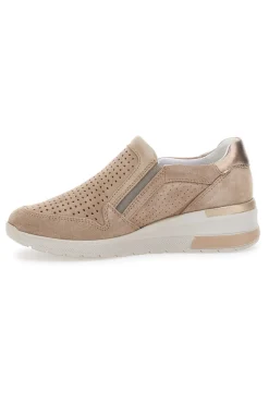 Sneakers con Zip Beige 19832-MIO TEMPO Online