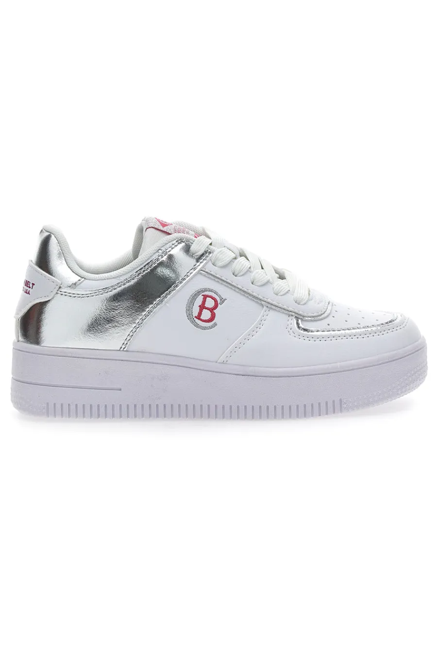 Sneakers Amber Pu Ripstop Bianche-COTTON BELT Hot