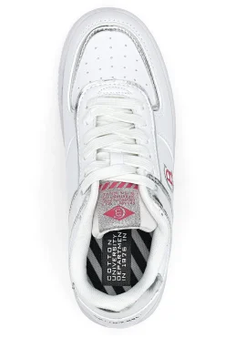Sneakers Amber Pu Ripstop Bianche-COTTON BELT Hot