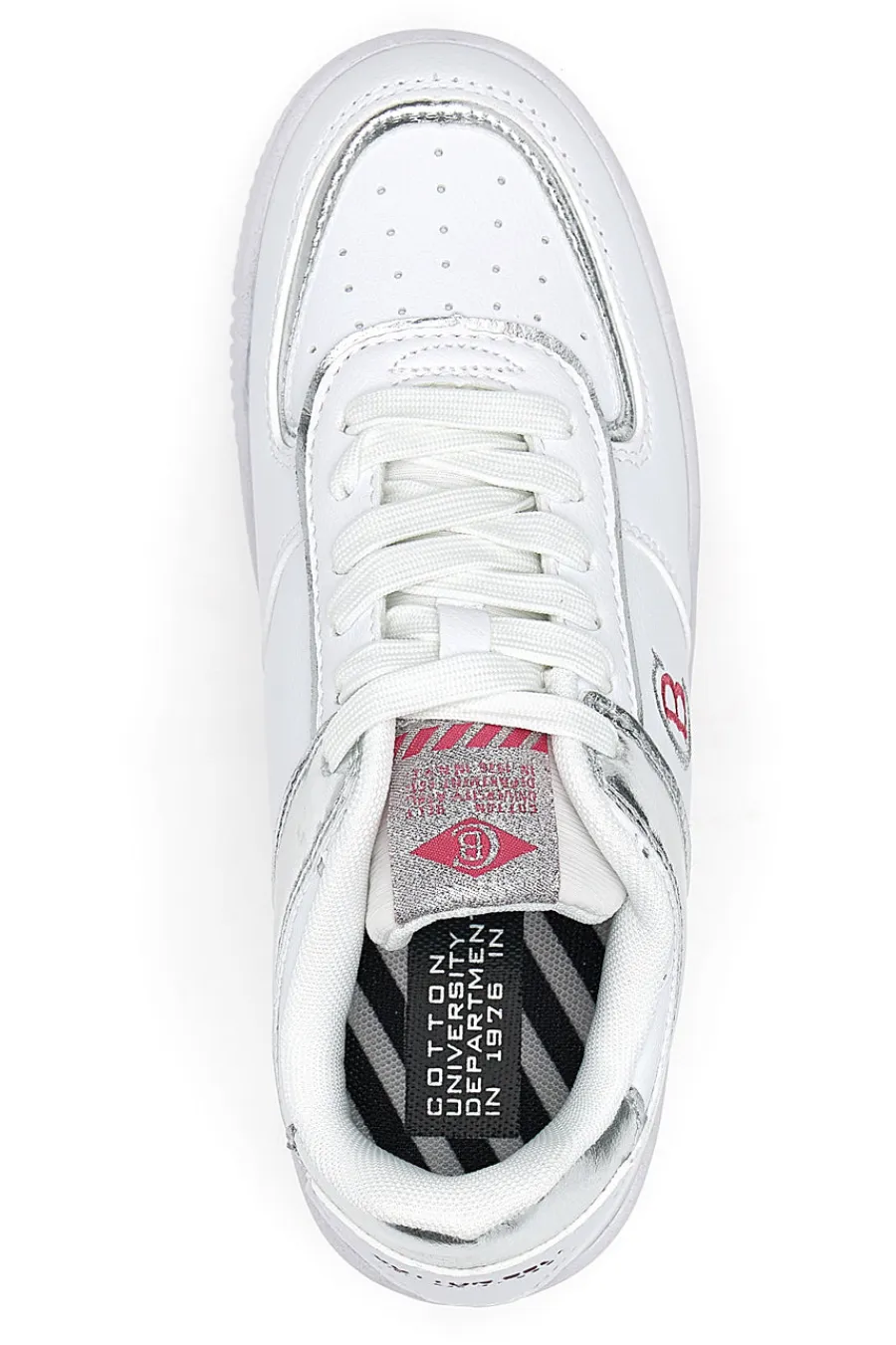 Sneakers Amber Pu Ripstop Bianche-COTTON BELT Hot