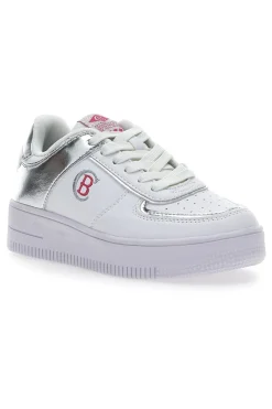 Sneakers Amber Pu Ripstop Bianche-COTTON BELT Hot