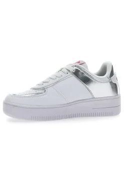 Sneakers Amber Pu Ripstop Bianche-COTTON BELT Hot