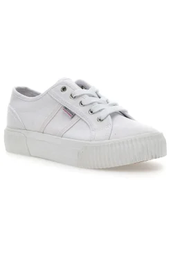 Sneakers California Canvas Bianche-COVERI Online