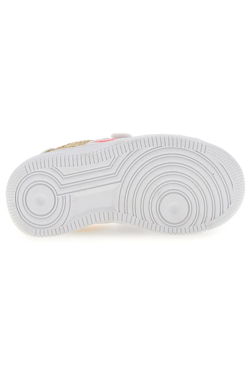 Sneakers Coveri Vanessa Glitter Bianche