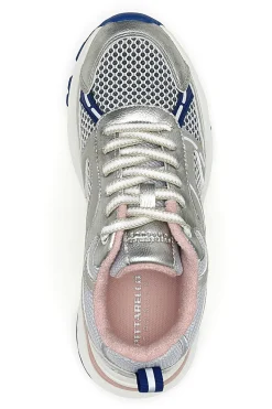 Sneakers da donna argento con inserti rosa e blu 8W25911-PITTARELLO CAPSULE Best