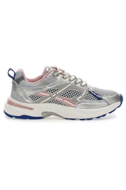 Sneakers da donna argento con inserti rosa e blu 8W25911-PITTARELLO CAPSULE Best