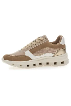 Sneakers da donna beige con inserti a contrasto Pittarello 8W25309-PITTARELLO CAPSULE New