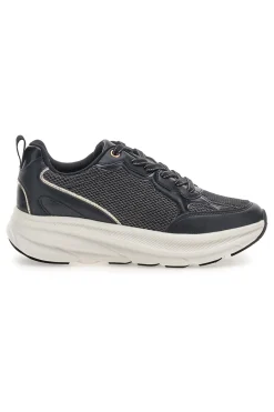 Sneakers da donna nere con inserti mesh Pittarello 8W25069-PITTARELLO CAPSULE Discount