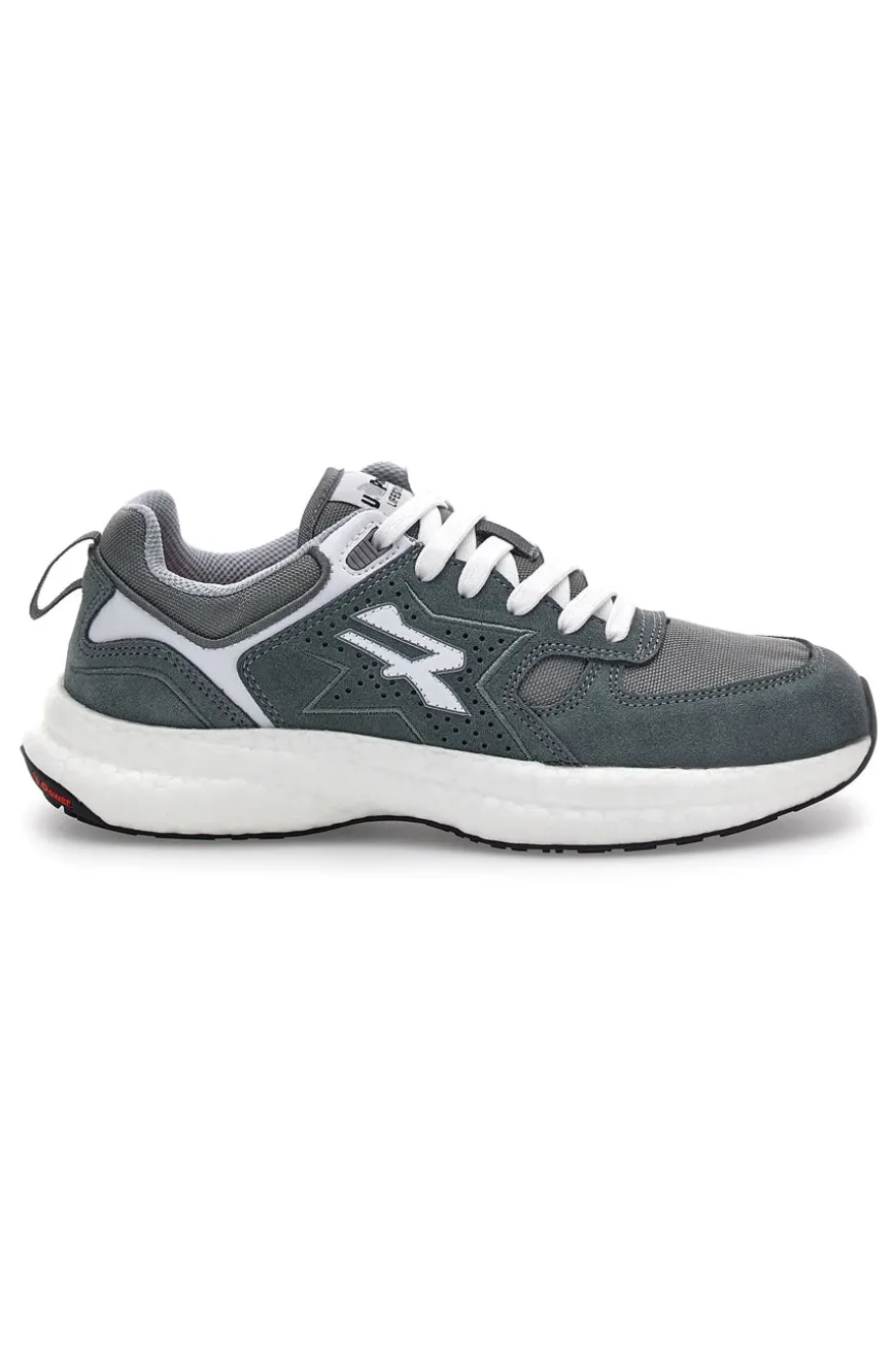 Sneakers da lavoro grigio in pelle U. Power Jackie Gry