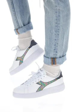 Sneakers Step P Refraction Bianche-DIADORA New