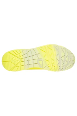 Sneakers Gialle con Air-Cooled Memory Foam Skech-Air Uno - Night Shades-SKECHERS New