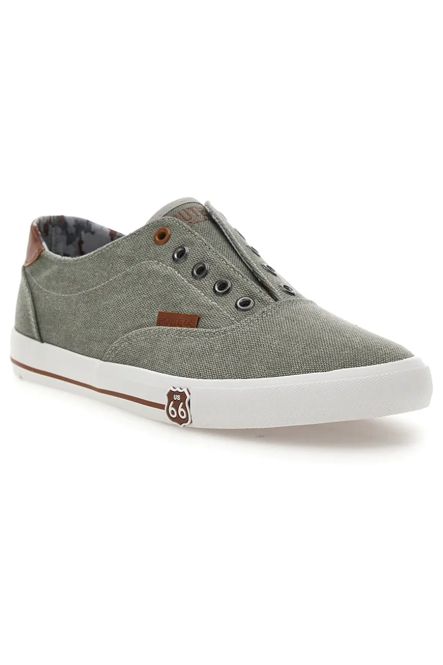 Sneakers Grigie con Elastico Frontale ROUTE 66 RO91414