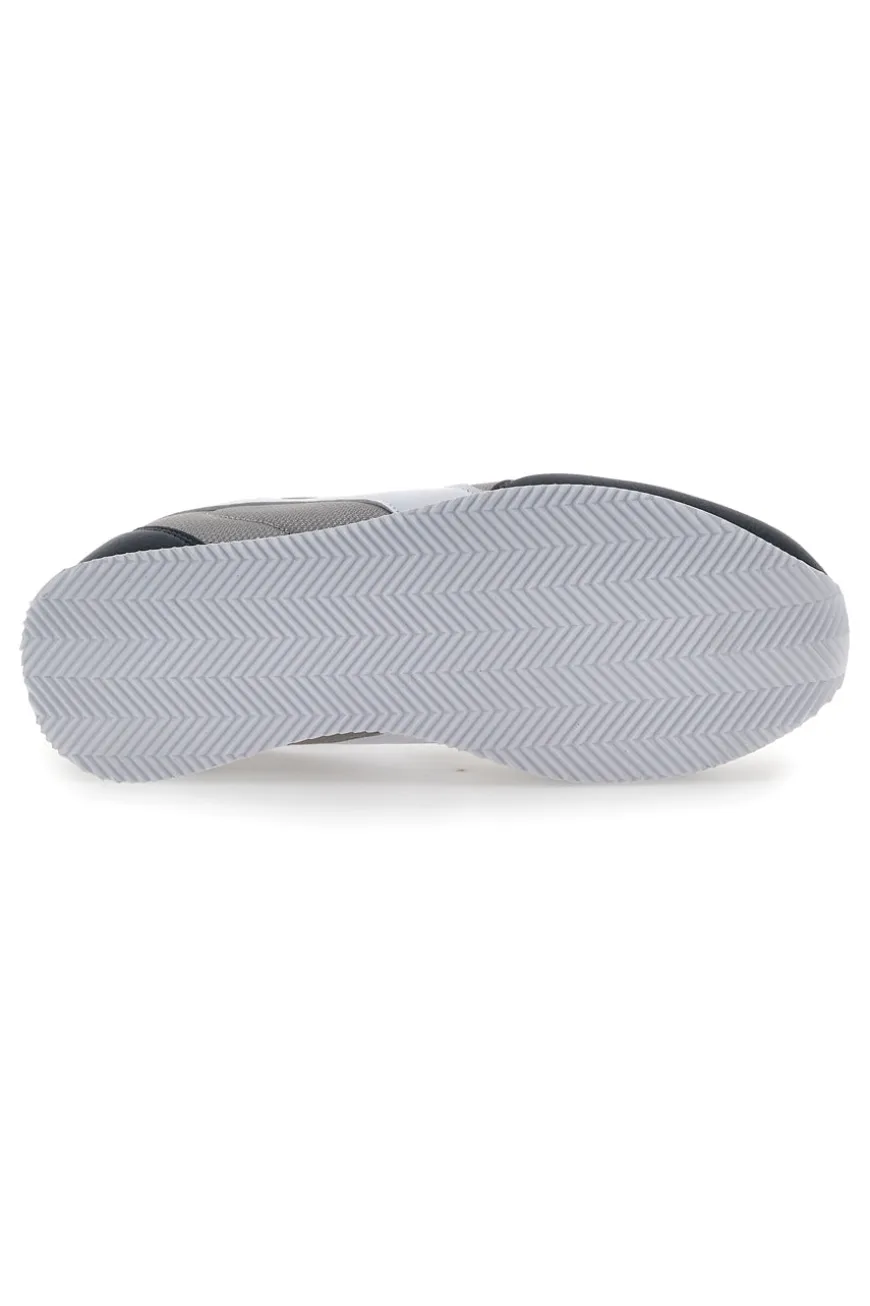 Sneakers Grigie con Fregio Bianco Diadora Simple Run