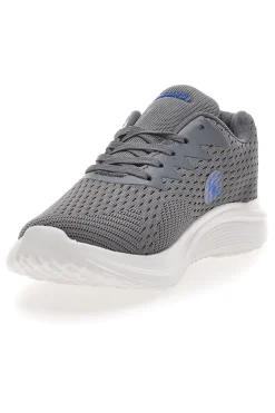 Sneakers Grigie con Lacci e Memory System Canguro CA292